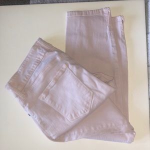 NYDJ light pink Ami ankle jeans size 6